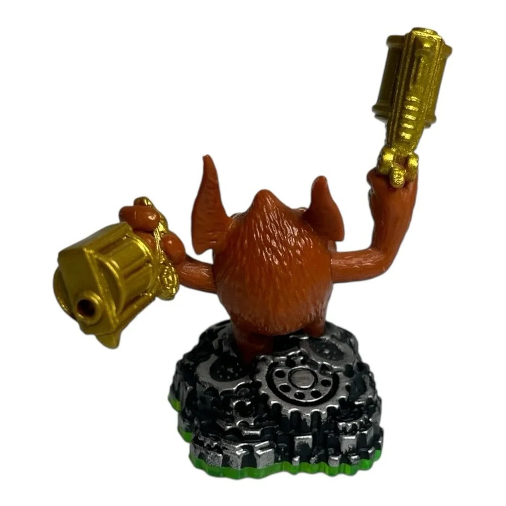 Skylanders Spyros Adventure Trigger Happy Flameslinger Gill Grunt Spyro Figures